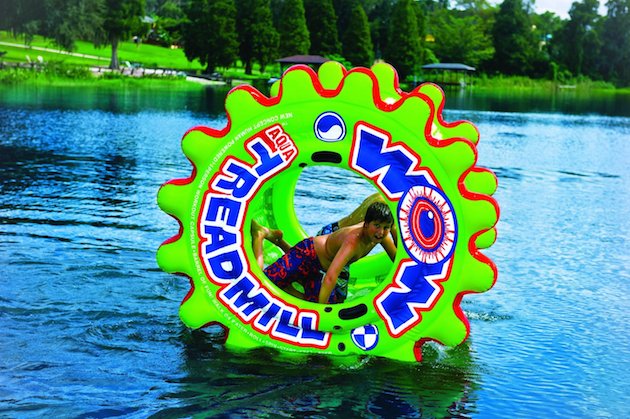 hamster wheel pool float