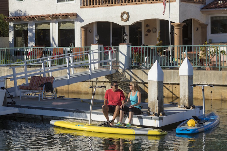 This StandUp Pedal Board Lets You "Walk on Water"